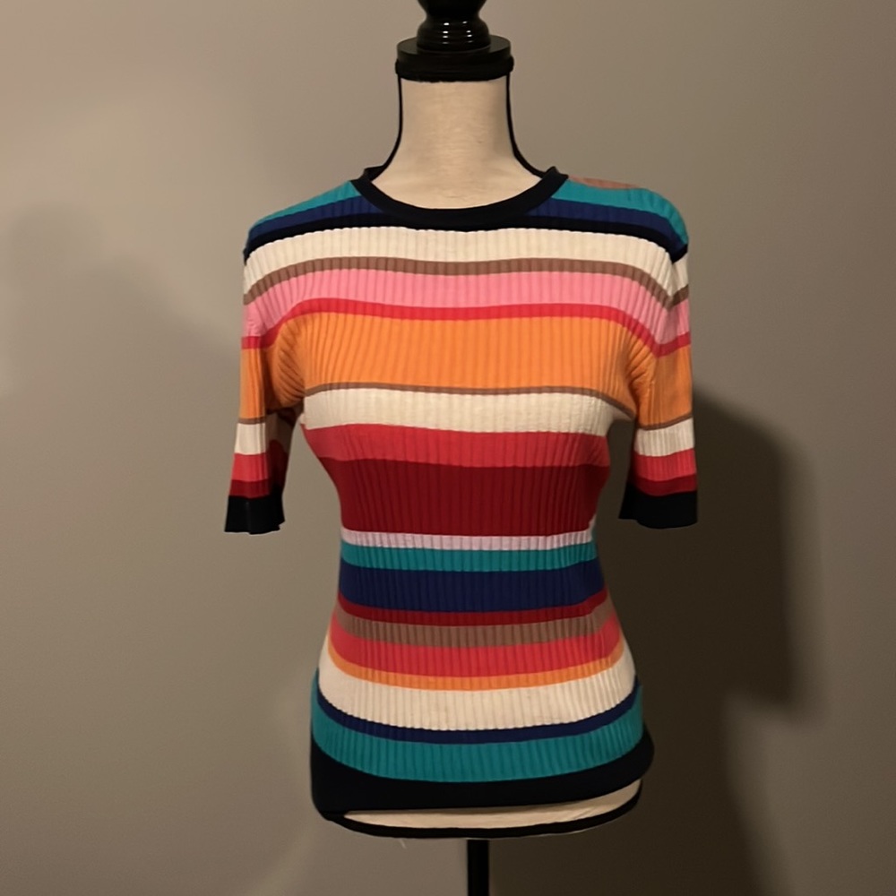 Trina Turk striped shirt M